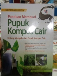 PANDUAN MEMBUAT PUPUK KOMPOS CAIR