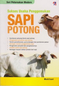 SUKSES USAHA PENGGEMUKAN SAPI POTONG